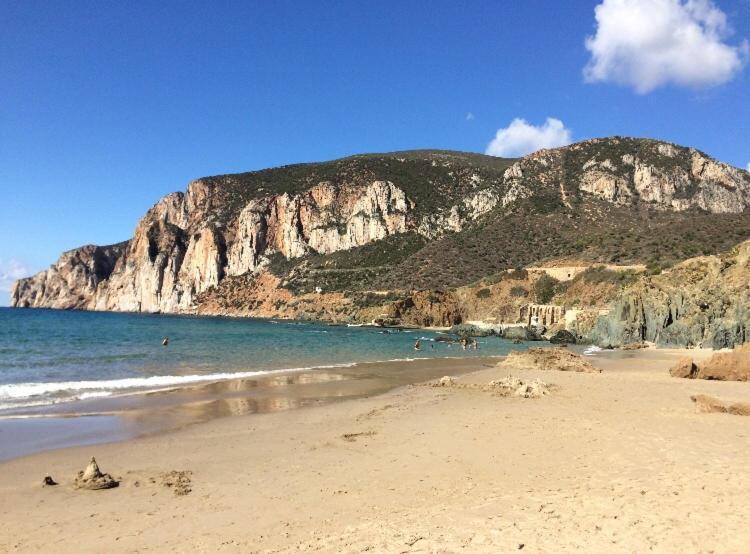 Appartamento "Magnifica Vista Sul Mare" Nebida Bagian luar foto