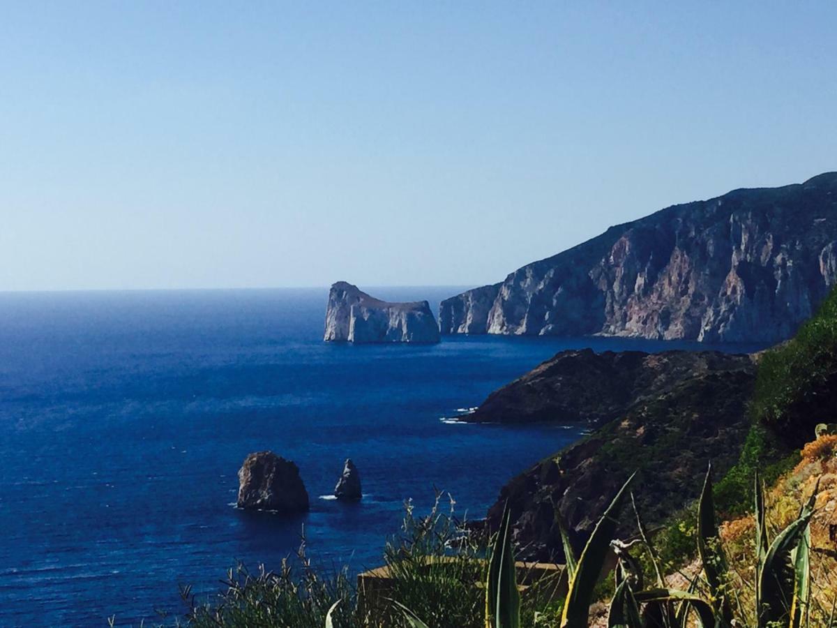 Appartamento "Magnifica Vista Sul Mare" Nebida Bagian luar foto